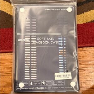 IBENZER Soft Skin MacBook Case with Keyboard Cover